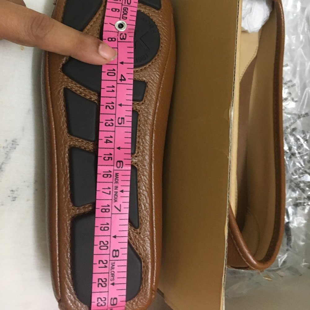 Authentic Michael Kors Fulton Moccasins (US 6.5, Colour Luggage/Tan) - Picture 8 of 16